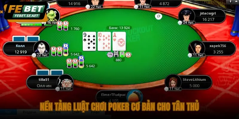 nen tang luat choi poker co ban cho tan thu nen tang luat choi poker co ban cho tan thu